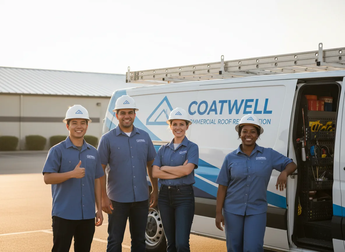 Commercial roof coating company in Emma, MO